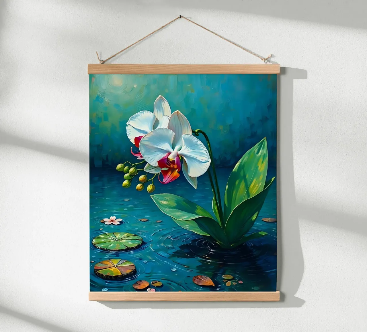 Stile_orchidea_B_4 carta hahnemühle da Farb- und Blütenzauber by LK