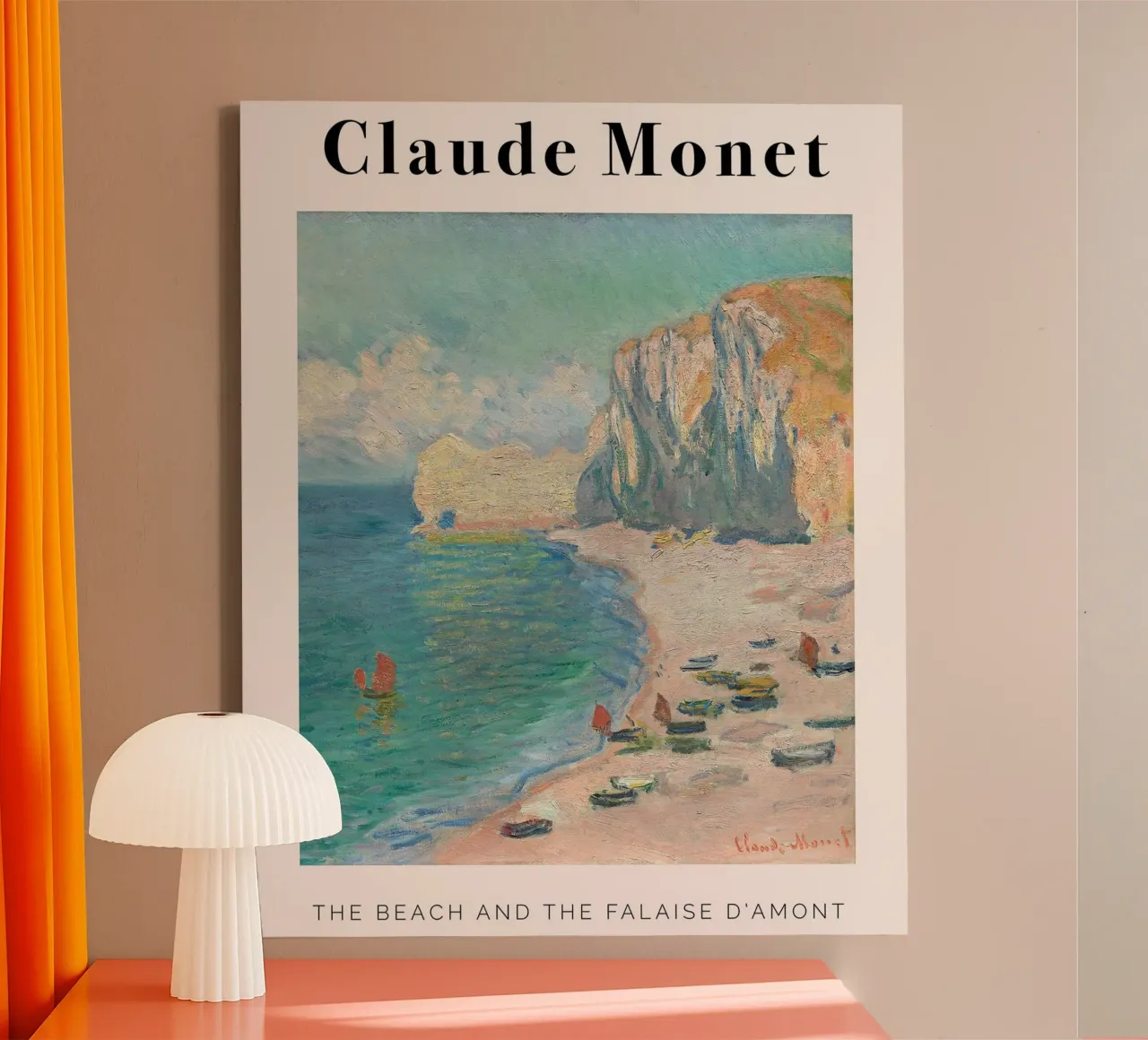 Claude Monet - Beach tela da Trending Art Company
