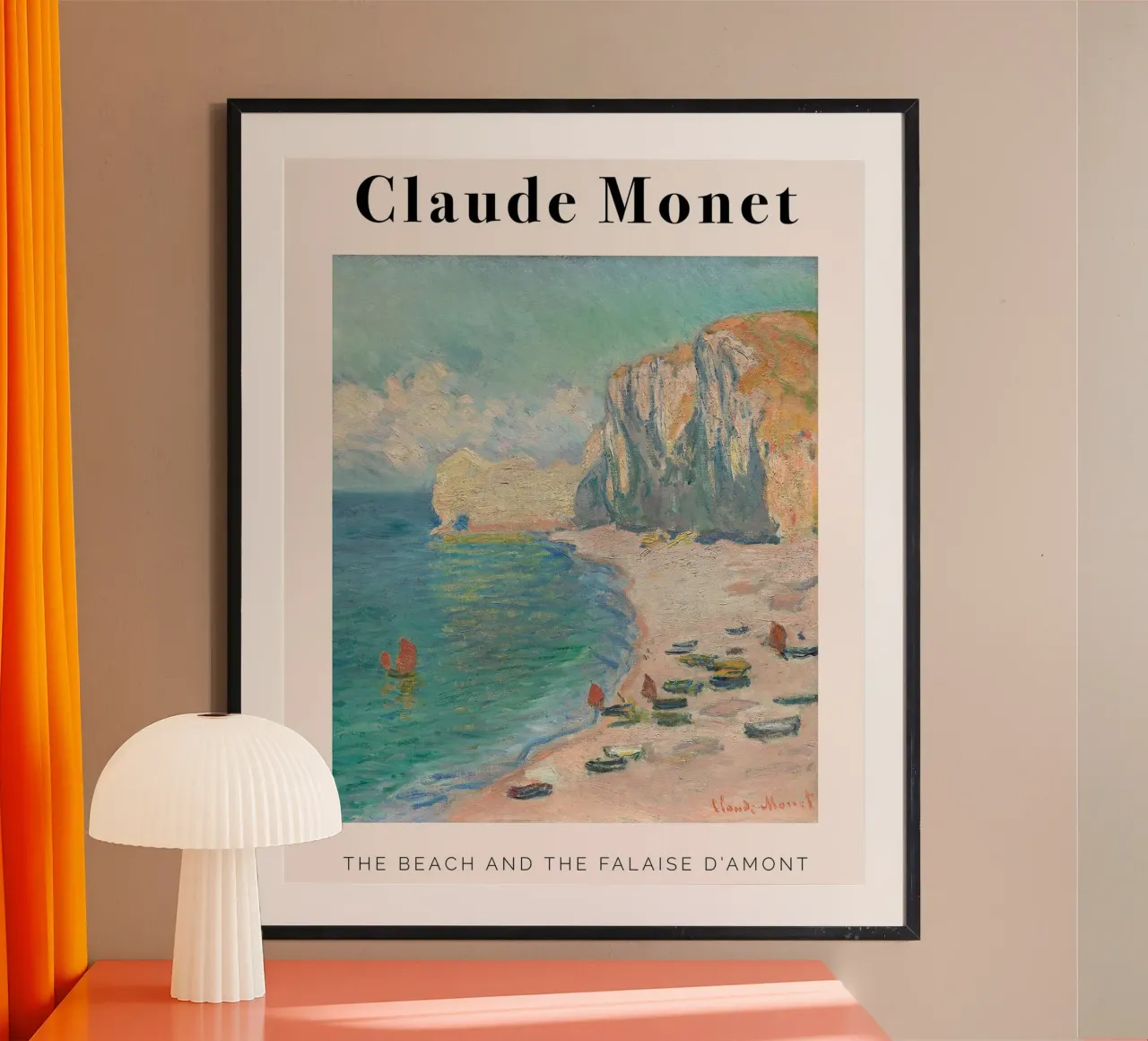 Claude Monet - Beach poster da Trending Art Company