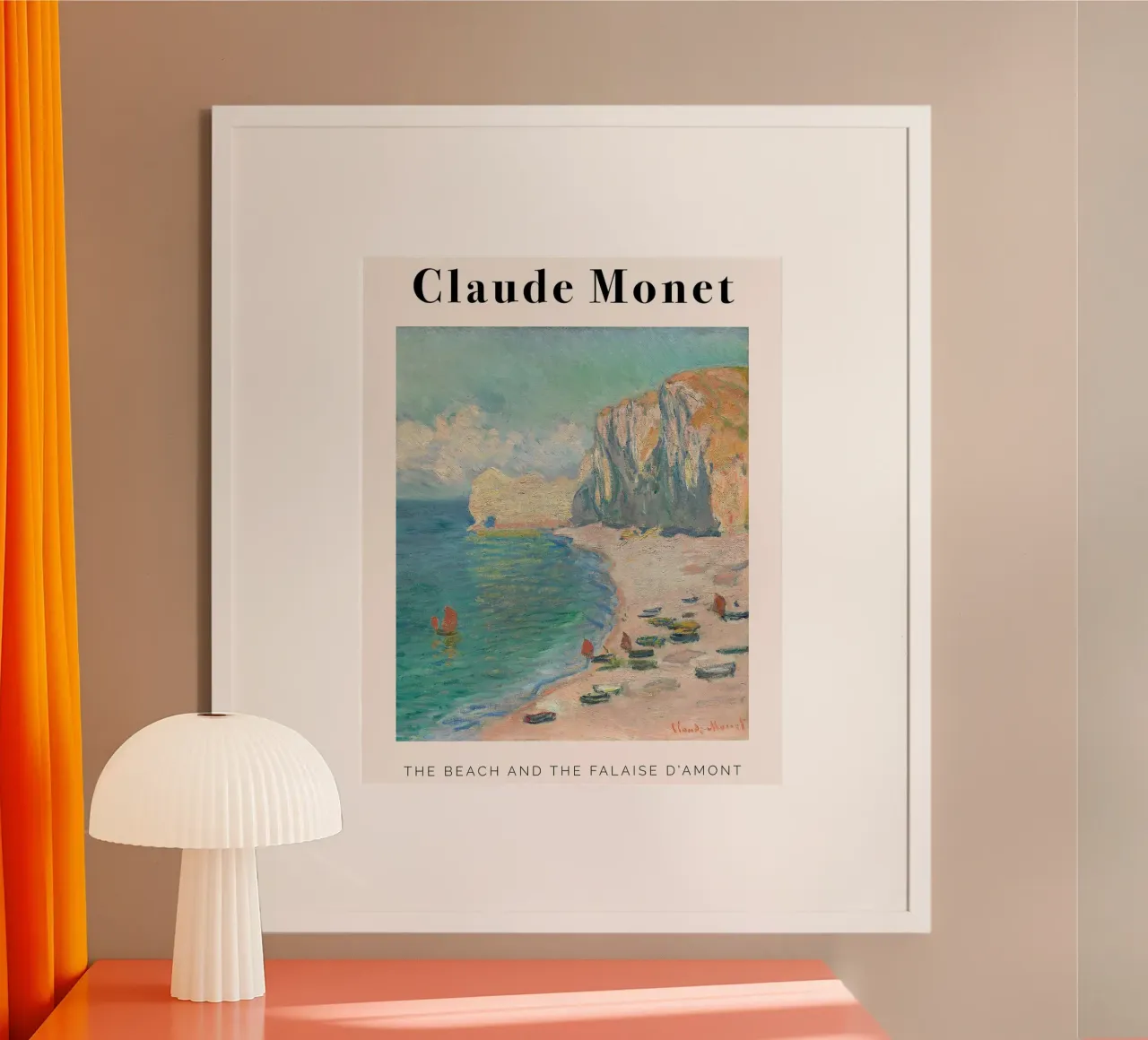 Claude Monet - Beach poster da Trending Art Company