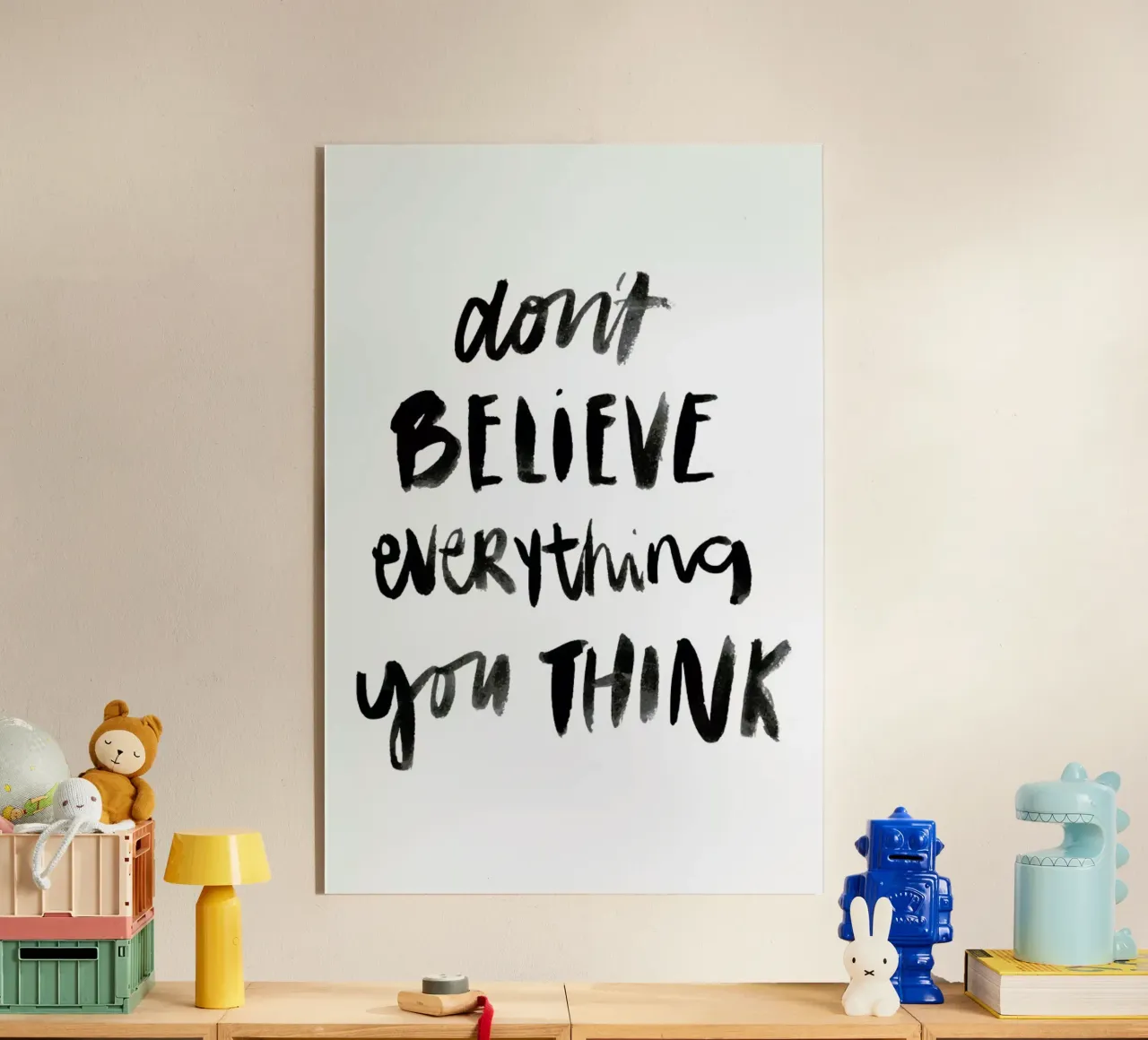 Dont Believe plexiglass da Dead Language