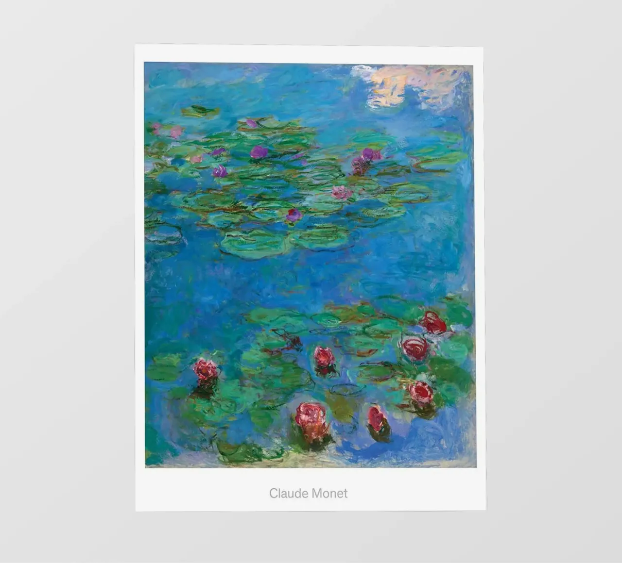 Claude Monet telo in pvc da Trending Art Company