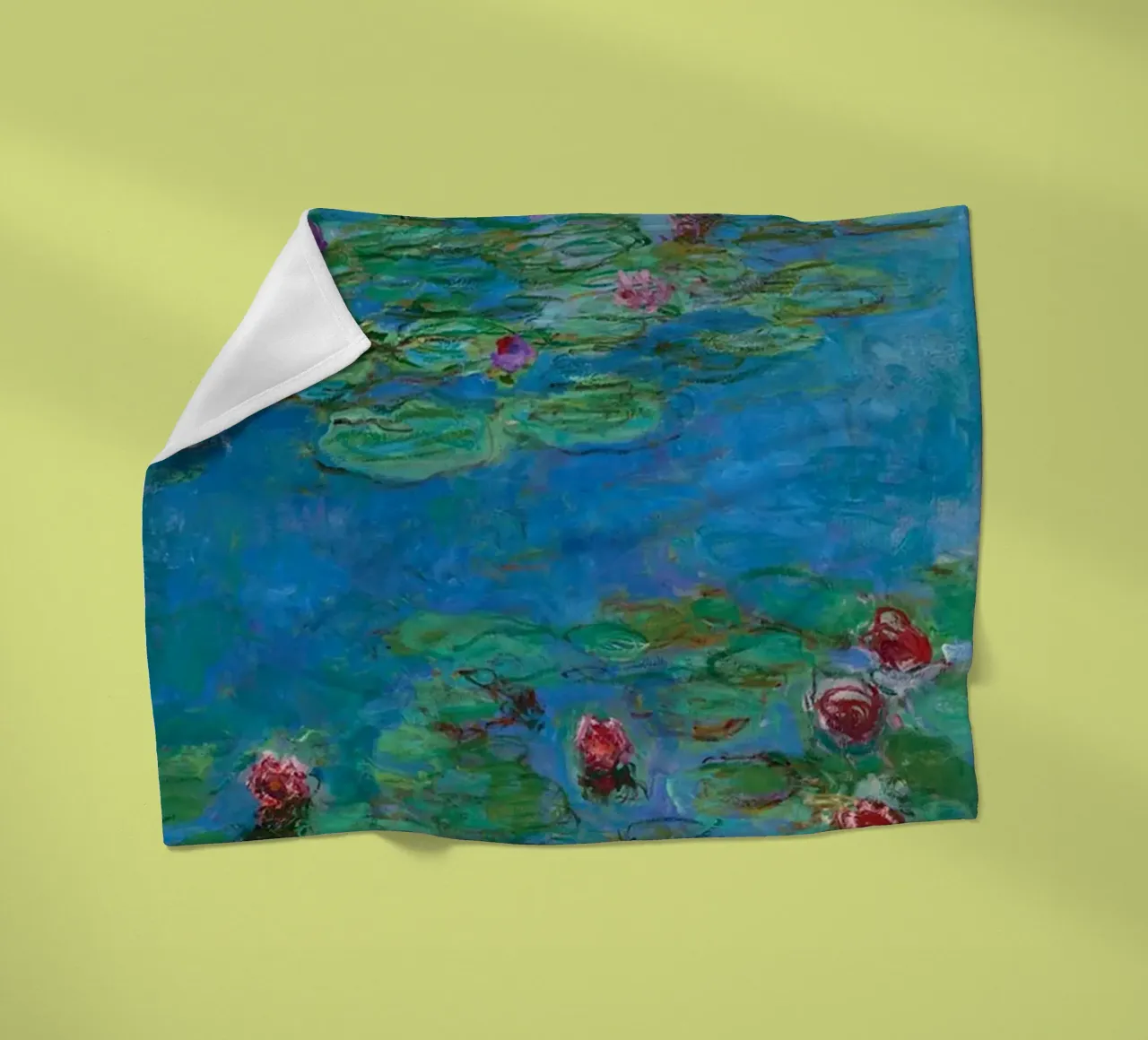 Claude Monet coperta in pile da Trending Art Company