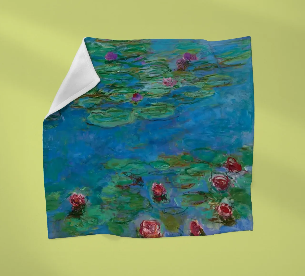 Claude Monet coperta in pile da Trending Art Company