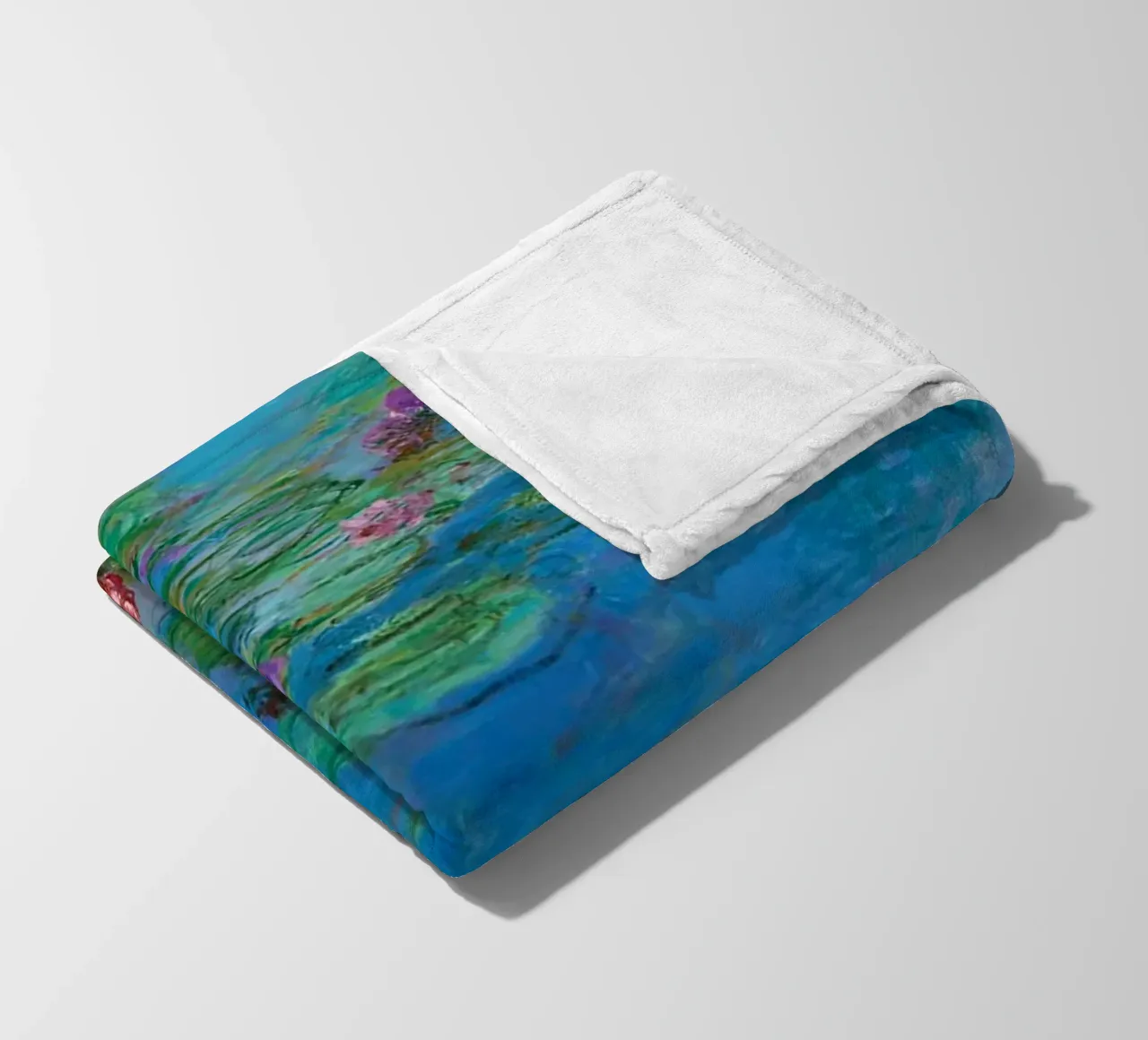 Claude Monet coperta in pile da Trending Art Company