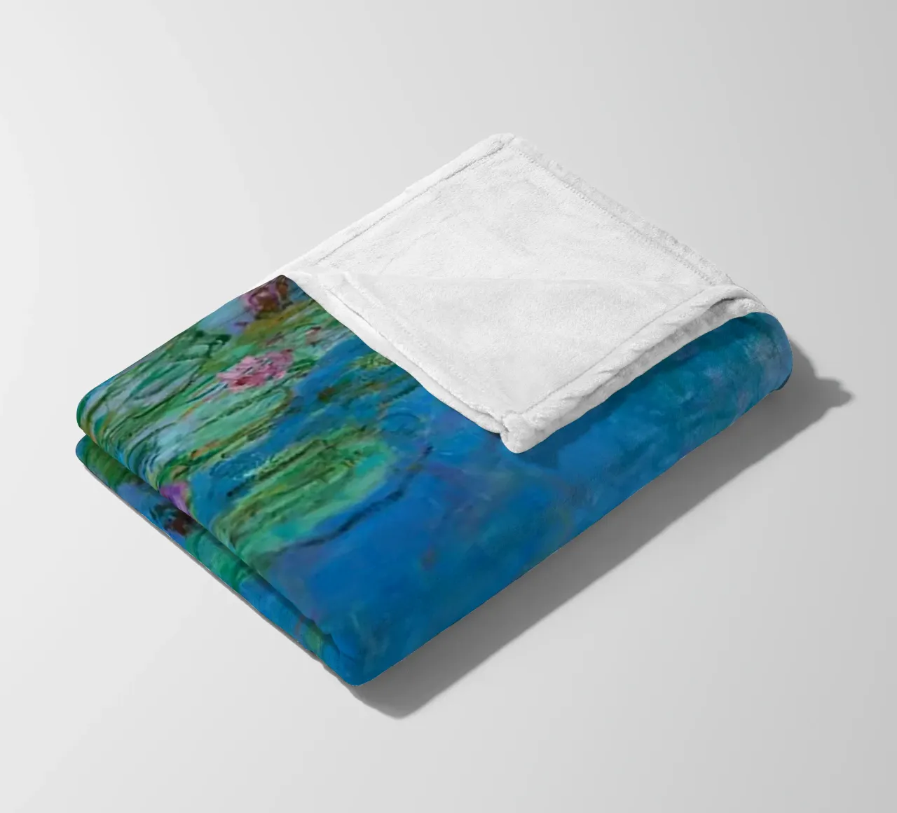 Claude Monet coperta in pile da Trending Art Company