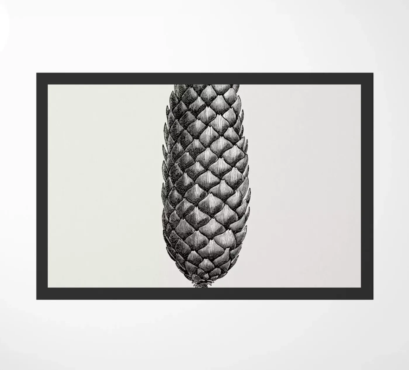 Pine Cone III deurmat van Flora & Fauna