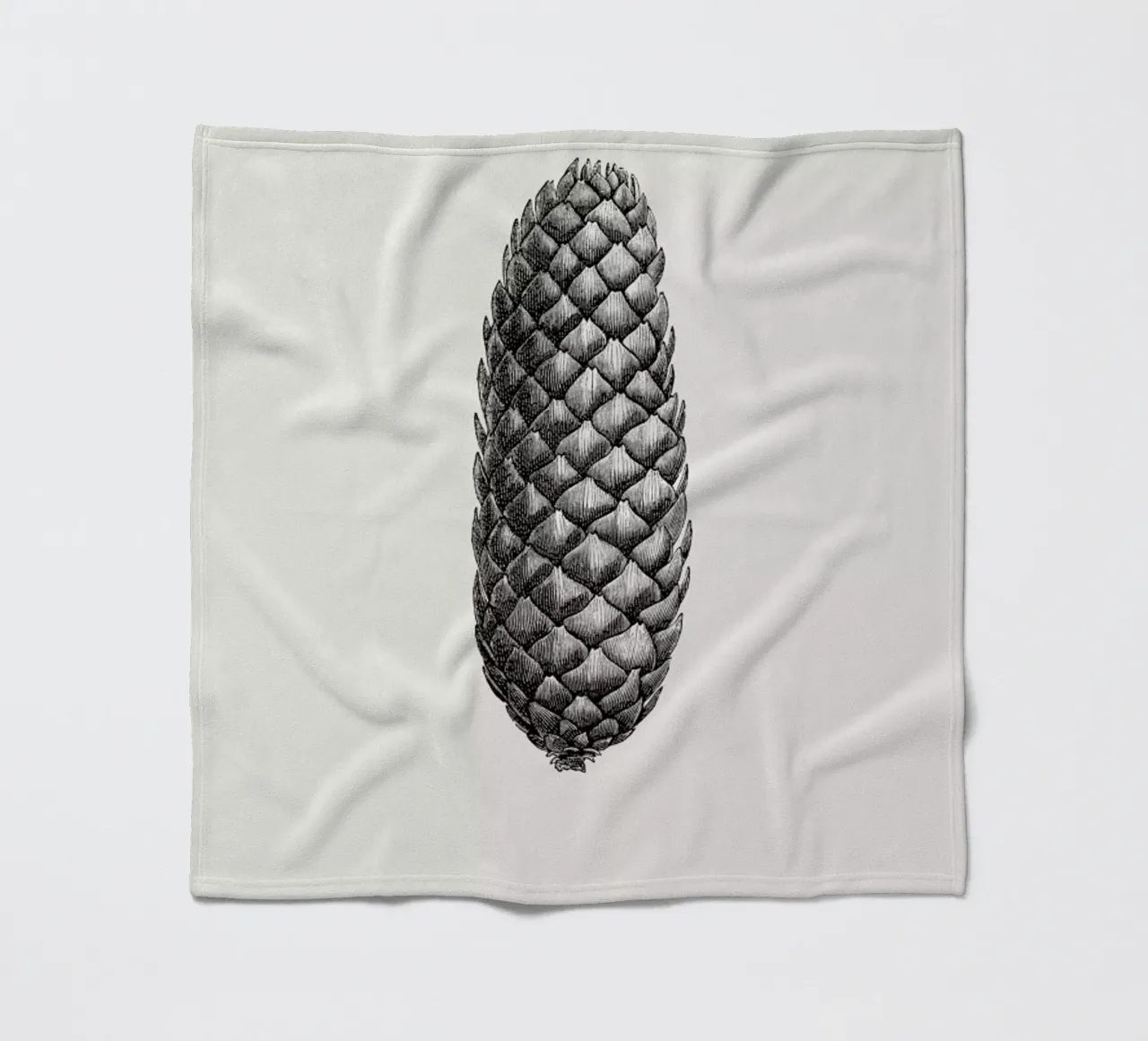 Pine Cone III coperta in pile da Flora & Fauna