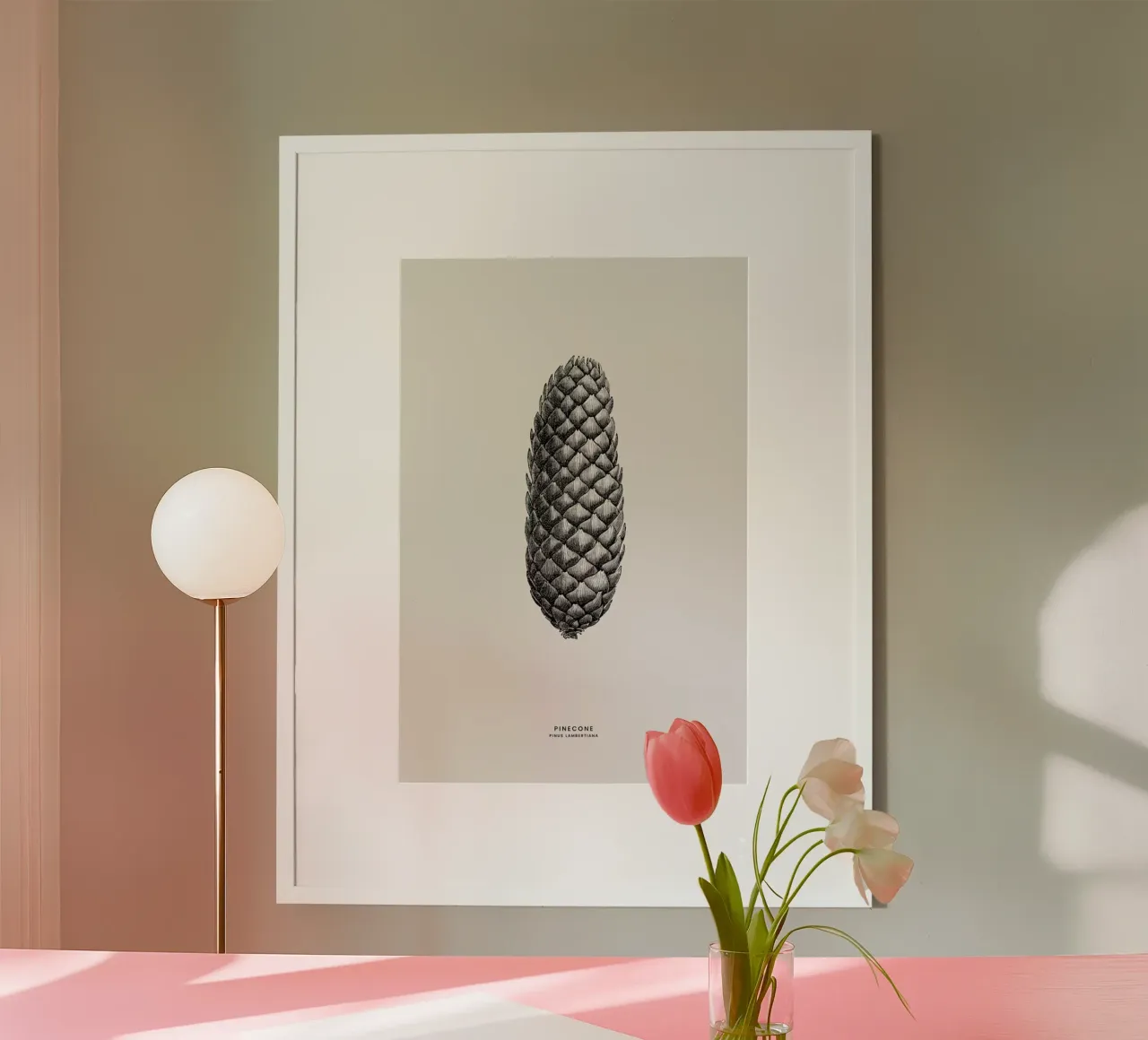 Pine Cone III poster da Flora & Fauna