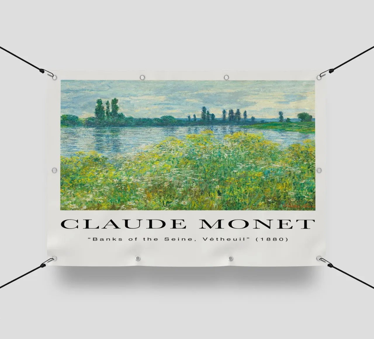Claude Monet telo in pvc da Trending Art Company