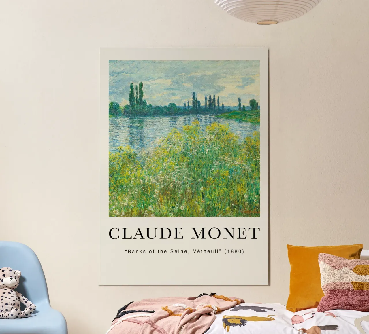 Claude Monet alluminio dibond da Trending Art Company