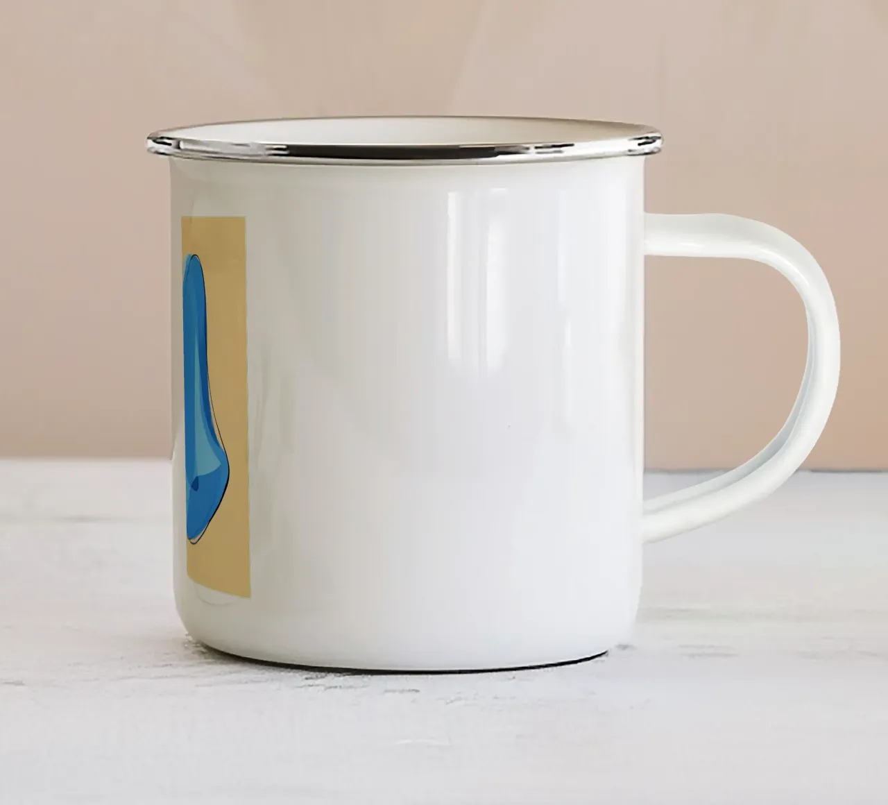 Abstract1210 tazza in smalto da artlodia-Peter Lorenz