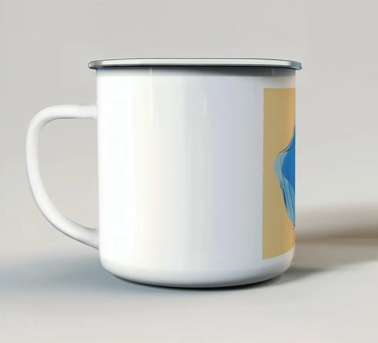 Abstract1210 tazza in smalto da artlodia-Peter Lorenz