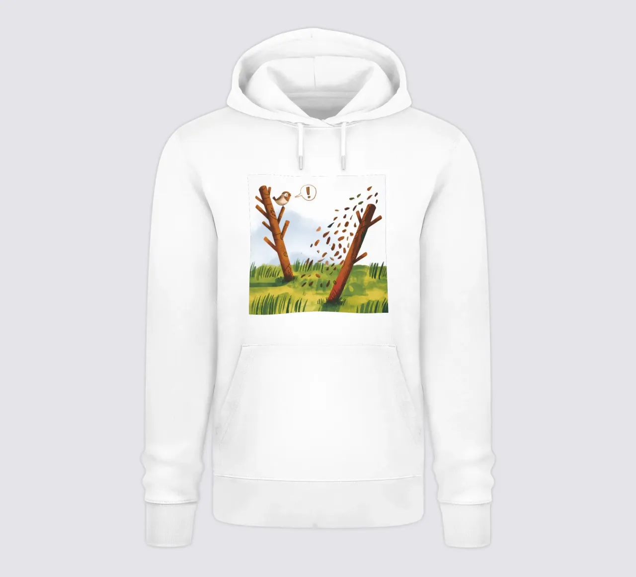 Serenata d'autunno dorata felpa con cappuccio da Timeless Huse