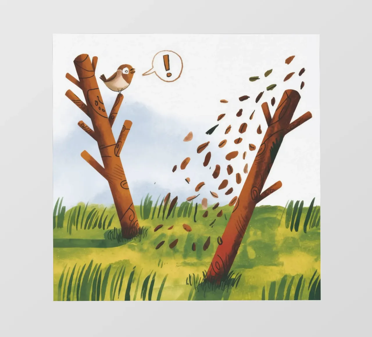Serenata d'autunno dorata telo in pvc da Timeless Huse
