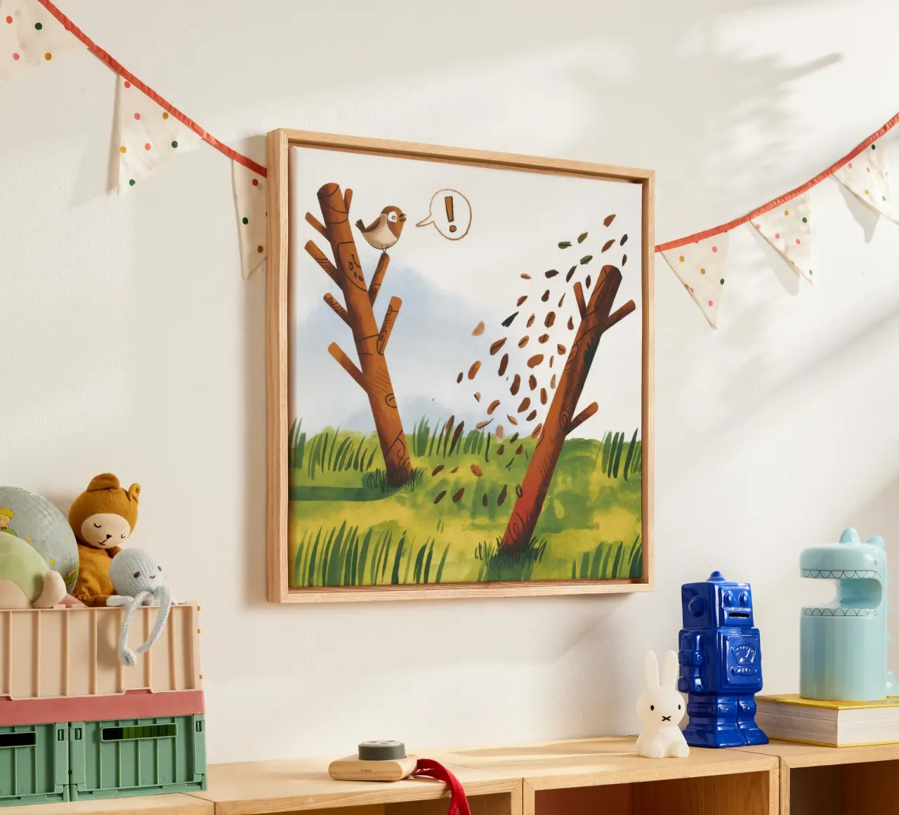 Golden Autumn Serenade canvas by Timeless Huse