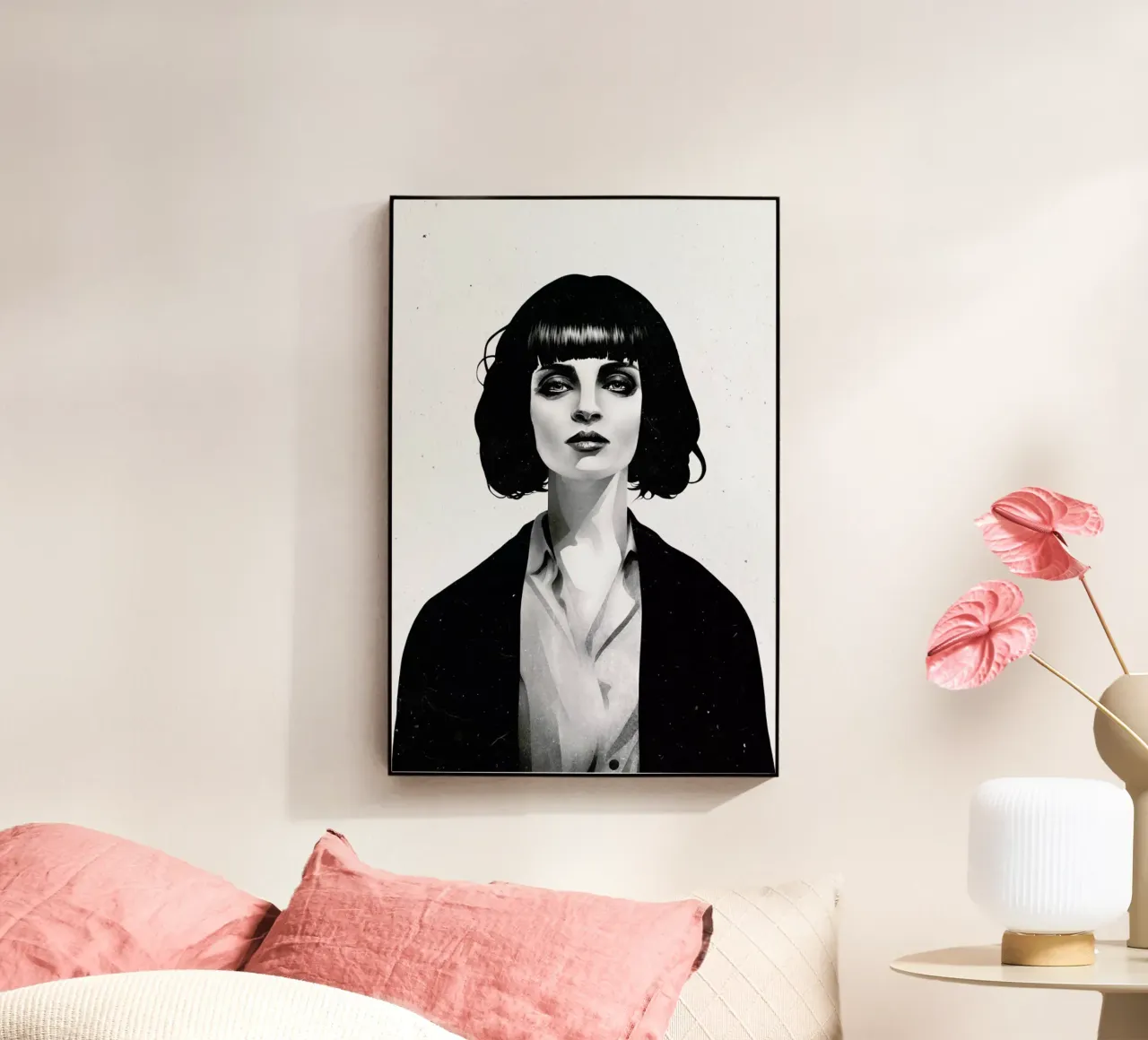 Mrs Mia Wallace plexiglass da Ruben Ireland