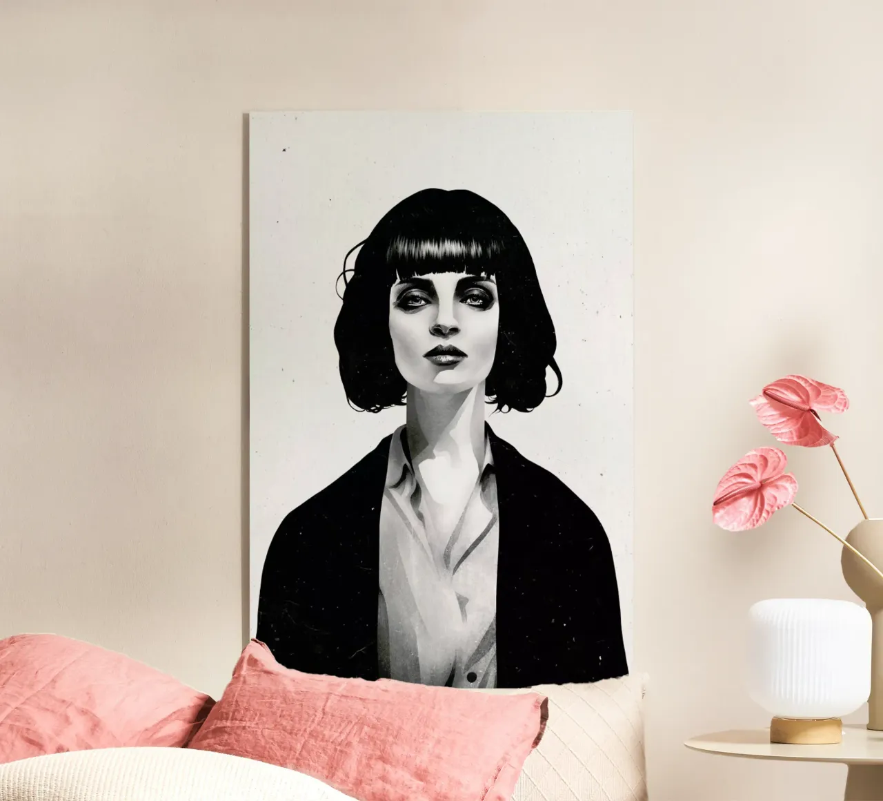 Mrs Mia Wallace plexiglass da Ruben Ireland