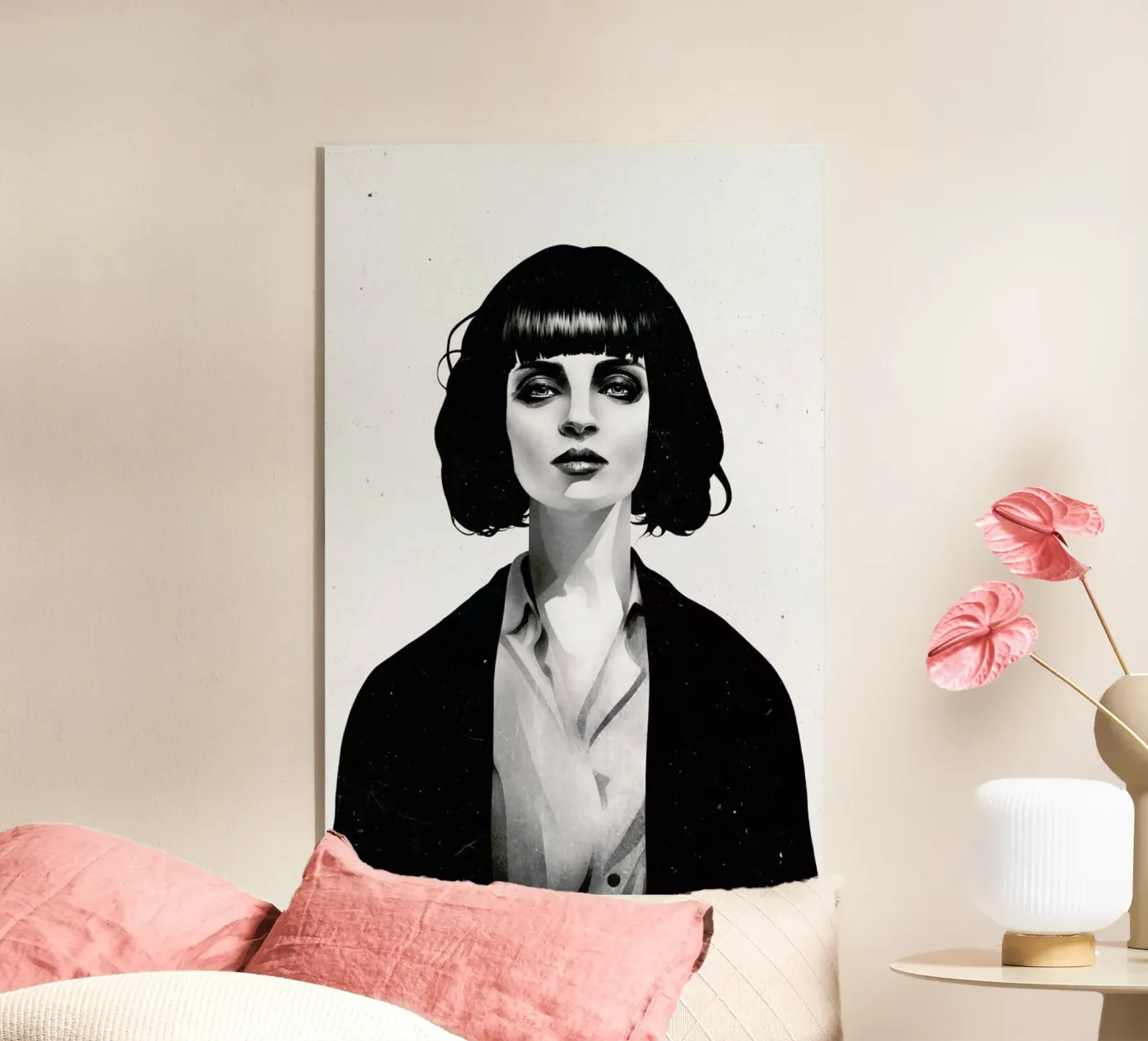 Mrs Mia Wallace plexiglass da Ruben Ireland