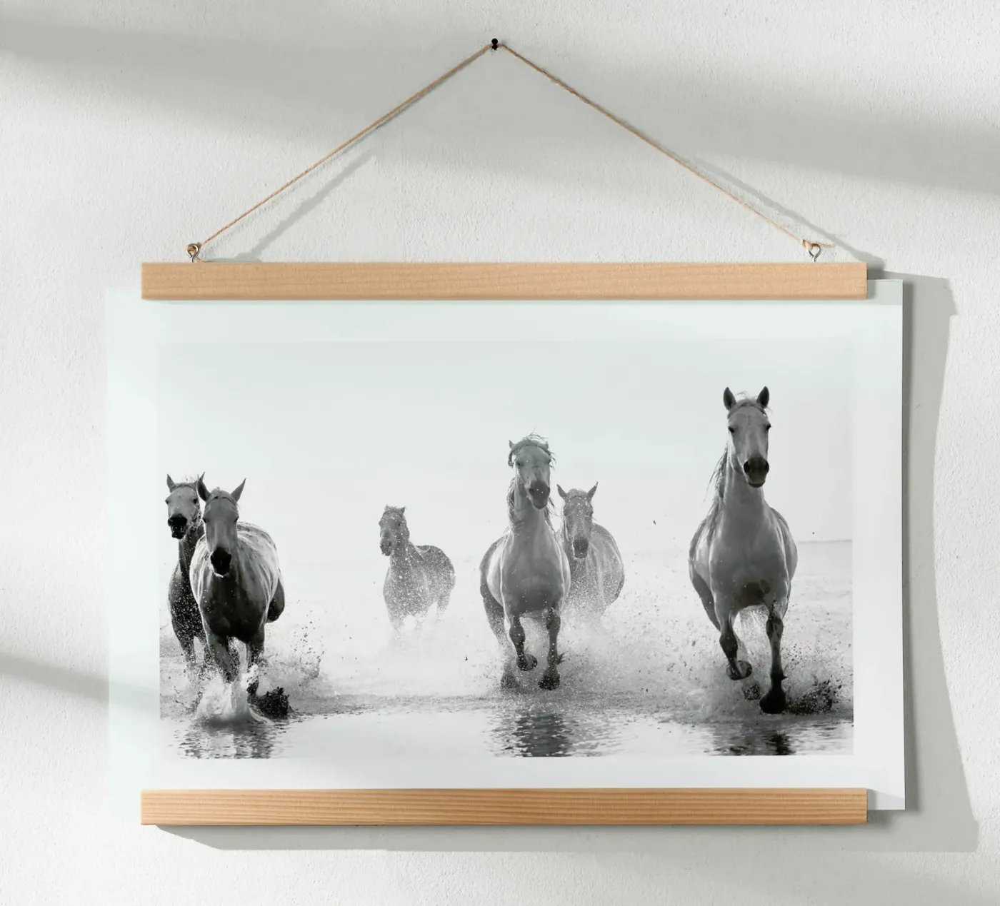 Galloping Through the Surf poster by Natural Kingdom