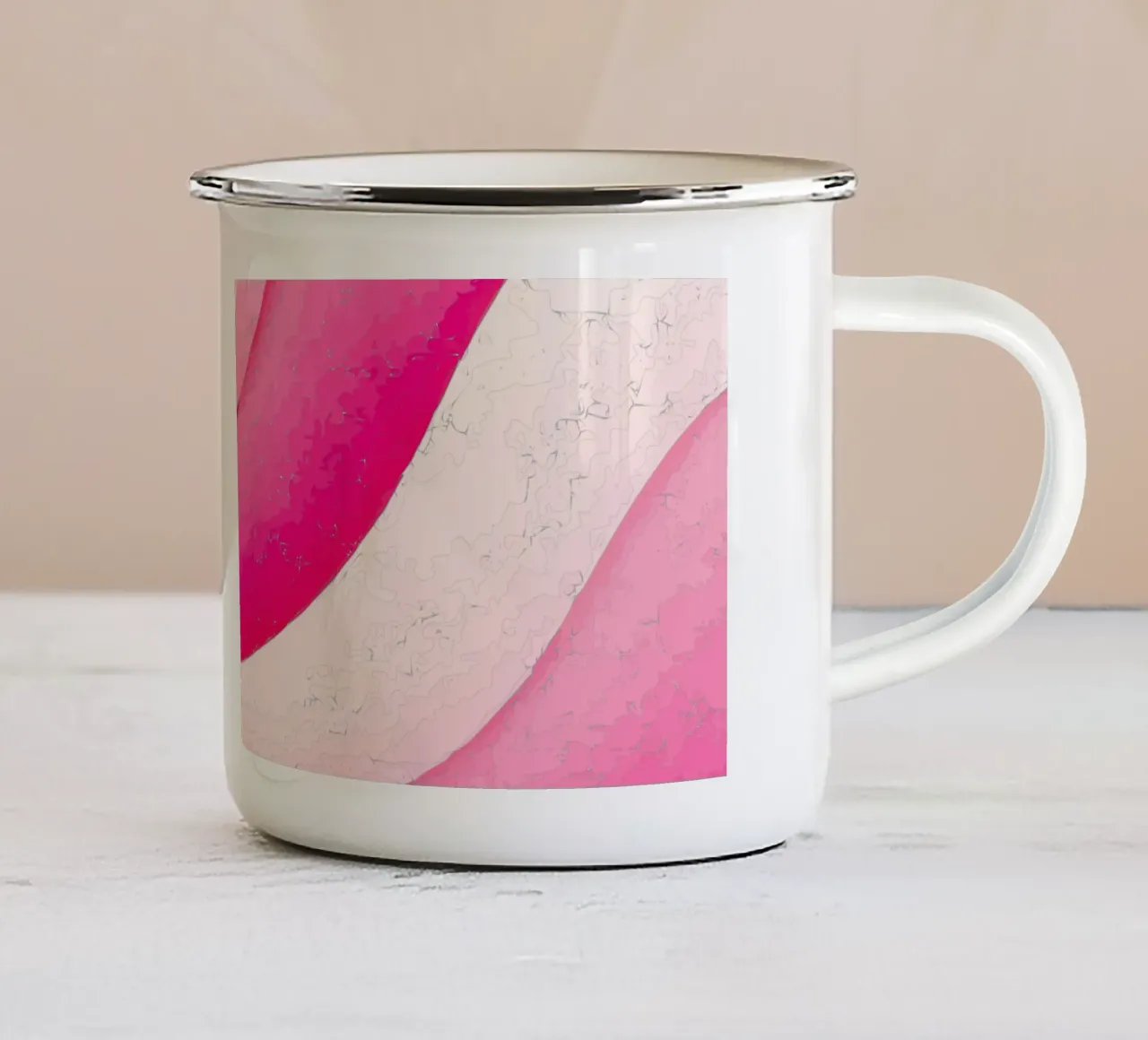 Abstract1080 tazza in smalto da WALLART-Peter Lorenz