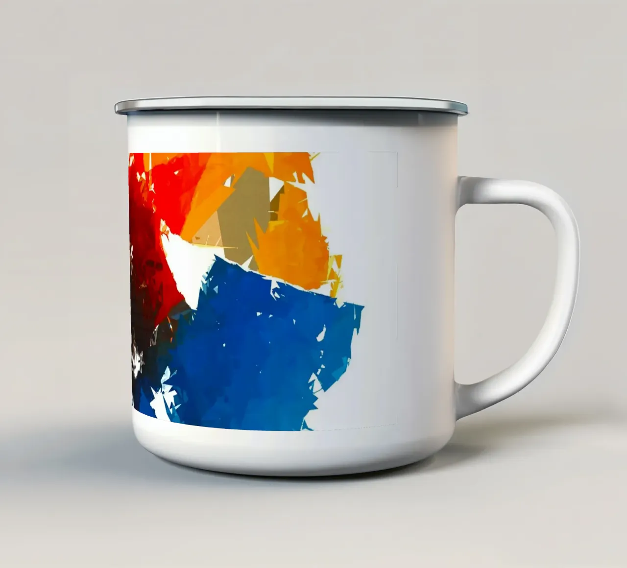 Abstract1110 tazza in smalto da artlodia-Peter Lorenz