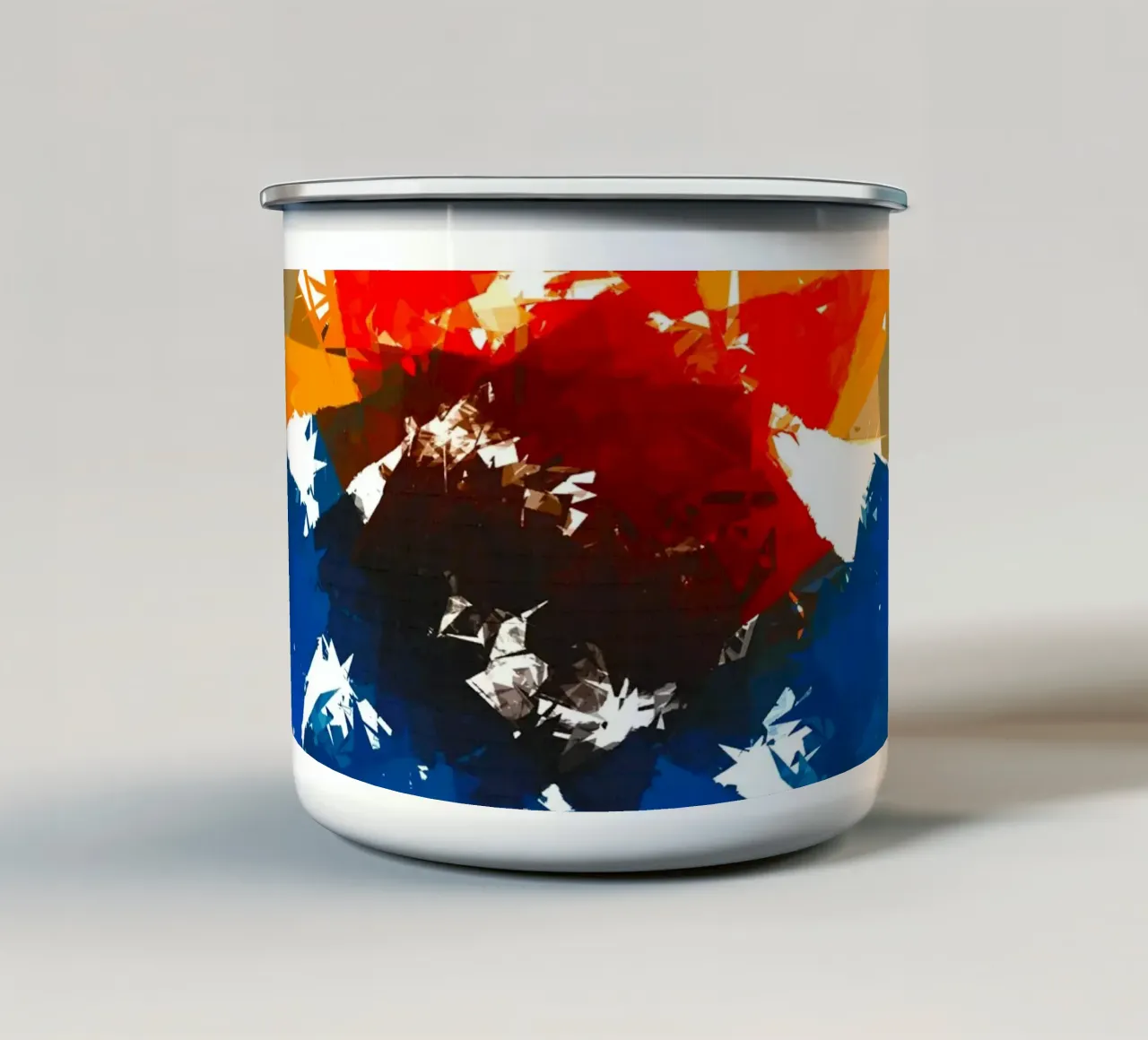 Abstract1110 tazza in smalto da artlodia-Peter Lorenz