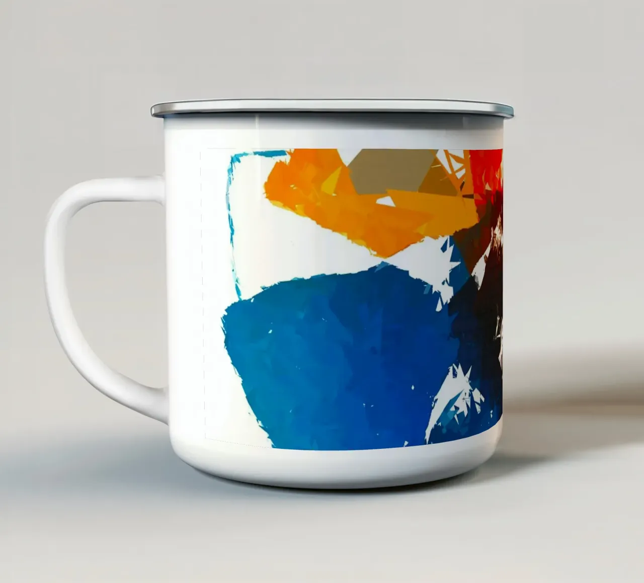 Abstract1110 tazza in smalto da artlodia-Peter Lorenz