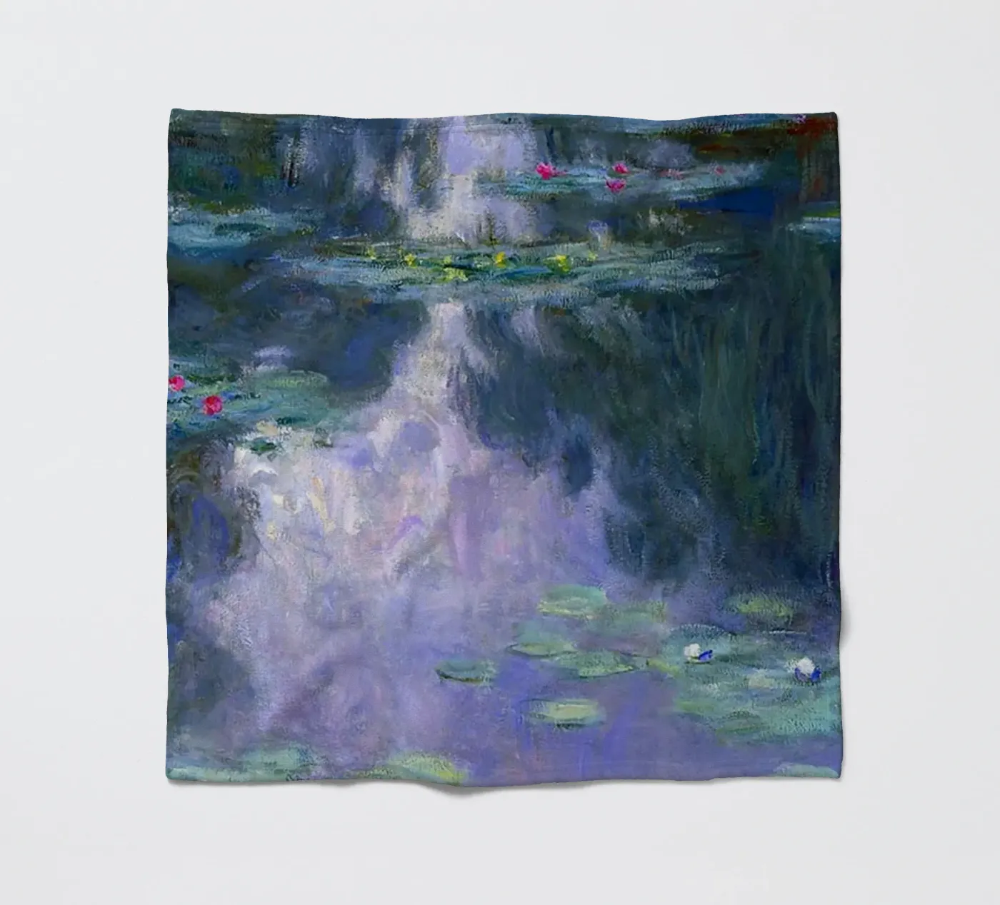 Monet Fleecedecke von Trending Art Company