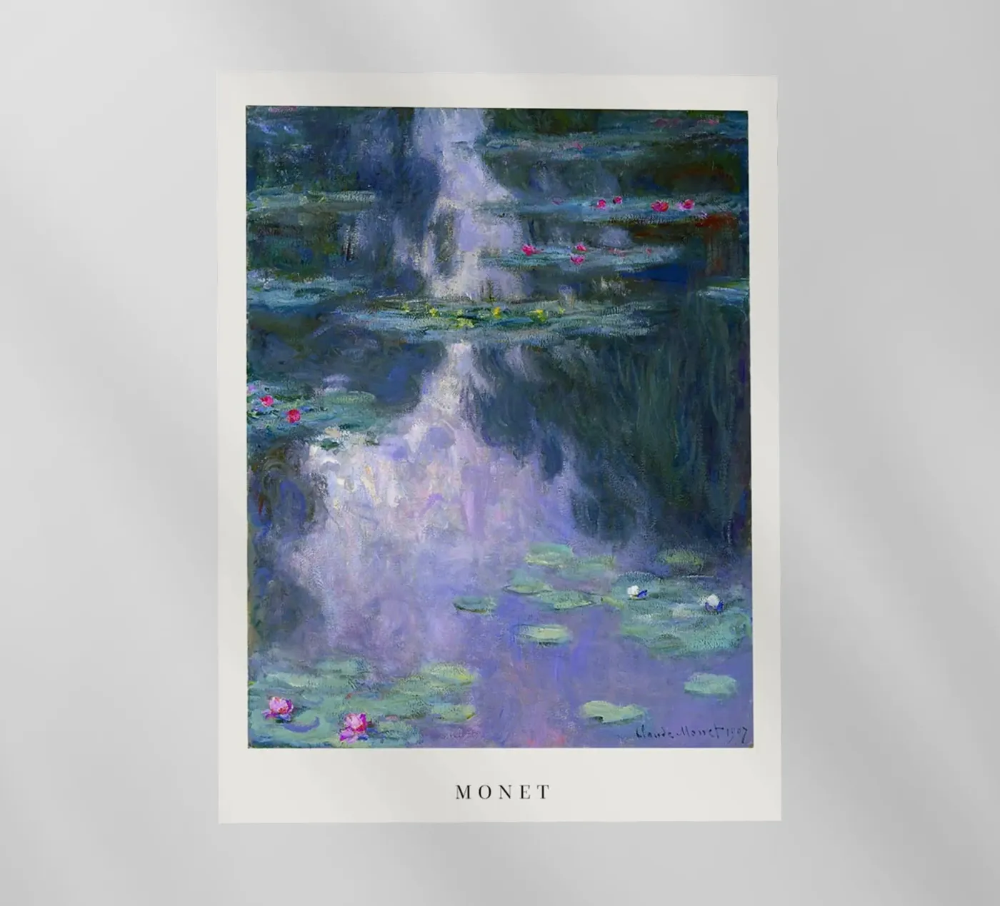 Monet pellicola backlit da Trending Art Company