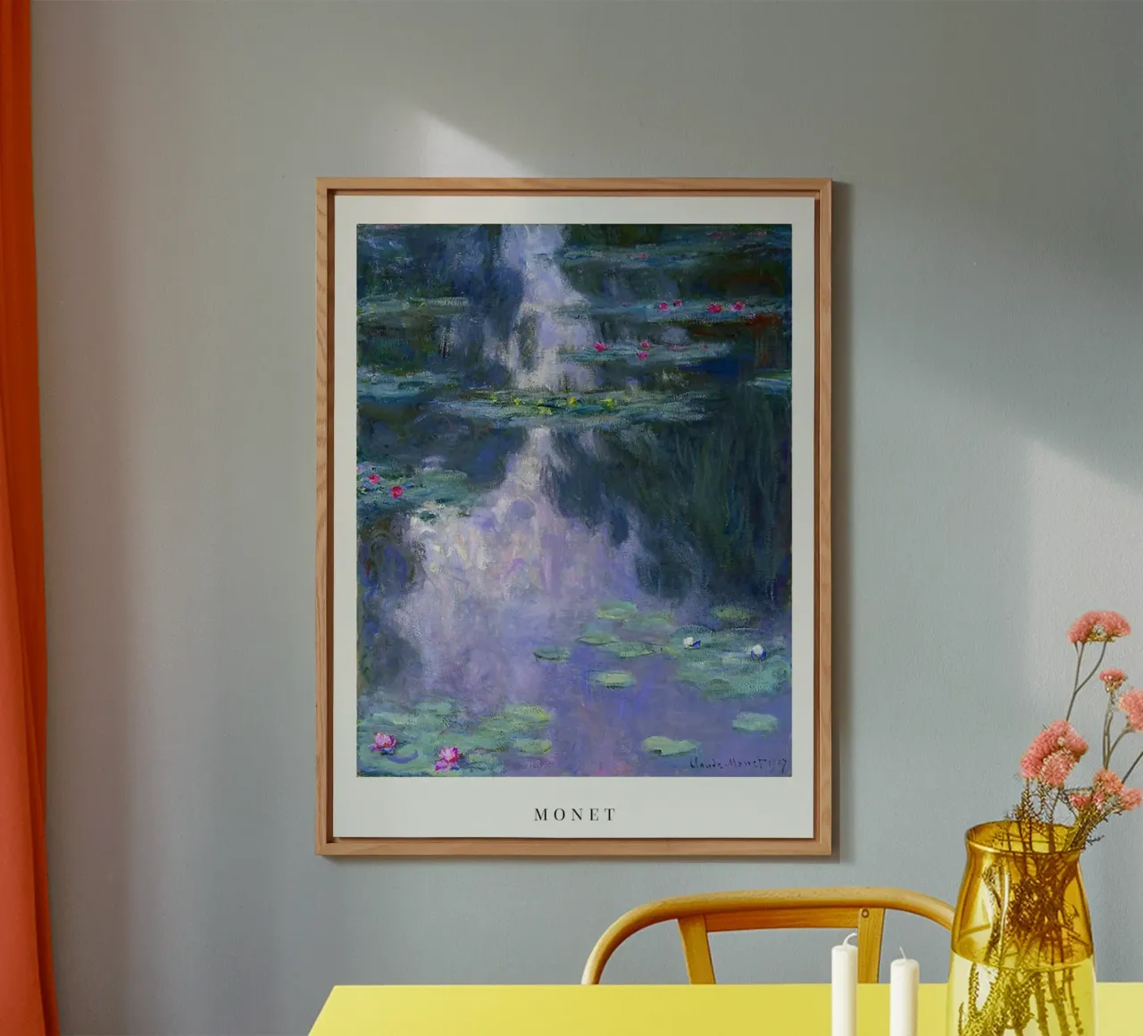 Monet alluminio dibond da Trending Art Company
