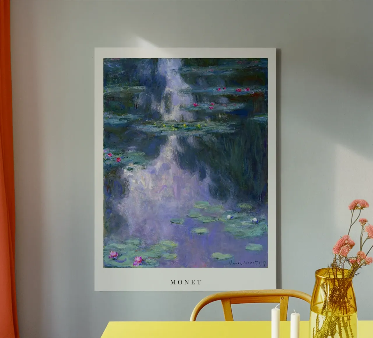 Monet tela con Cornice a cassetta da Trending Art Company