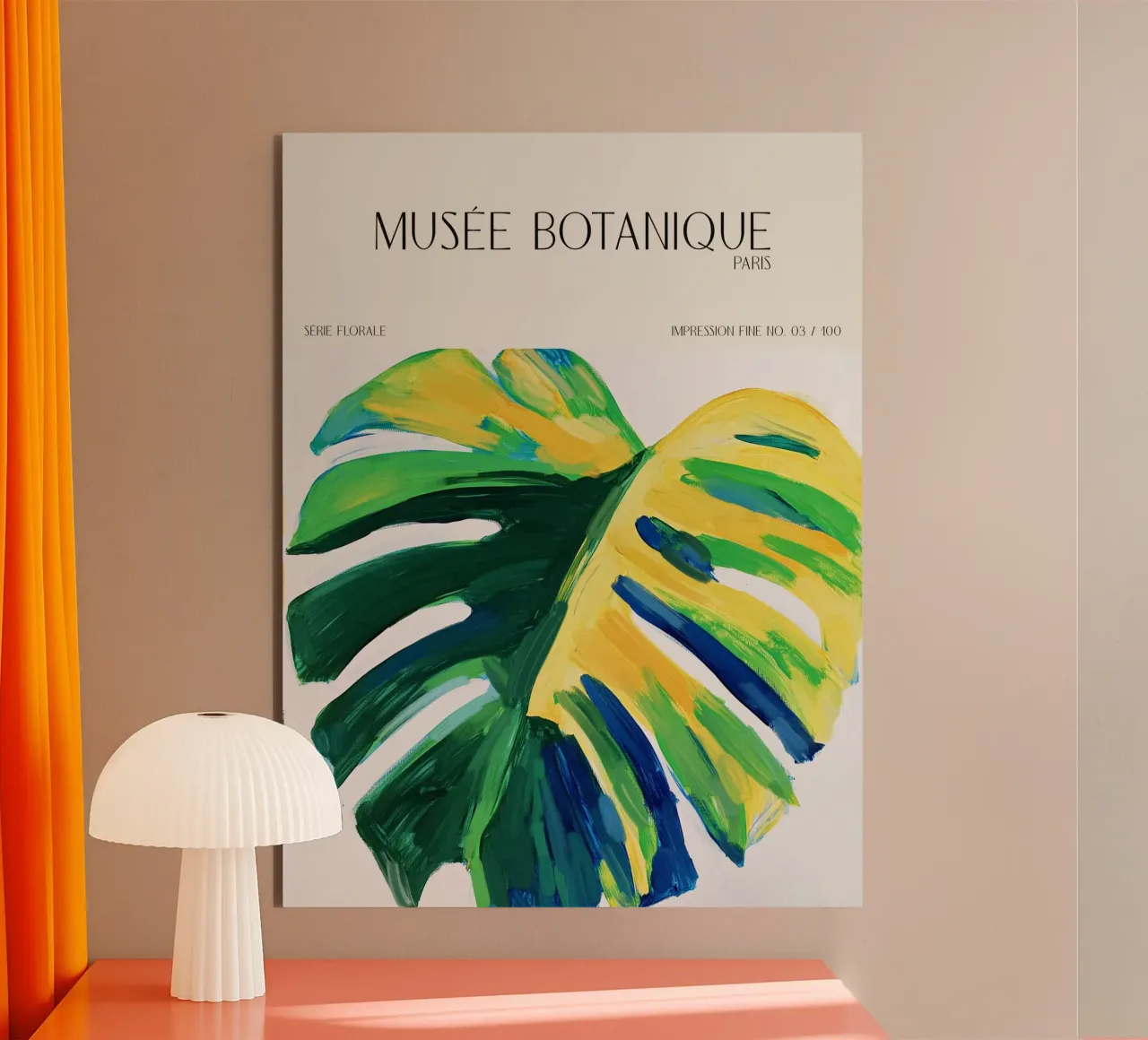 Musée Botanique No 28 alluminio dibond da treechild