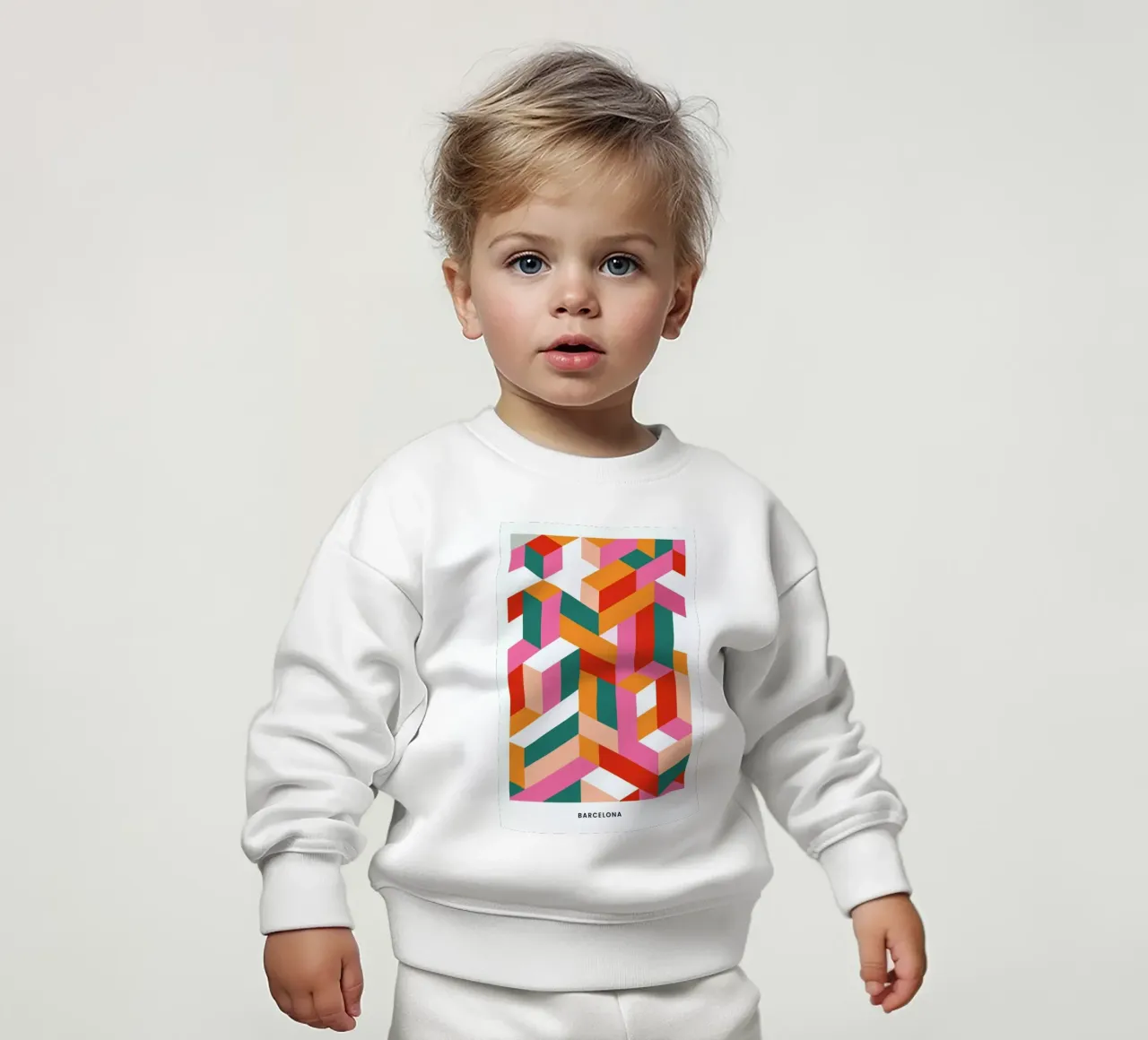 Barcelona felpa neonato da daylight design studio