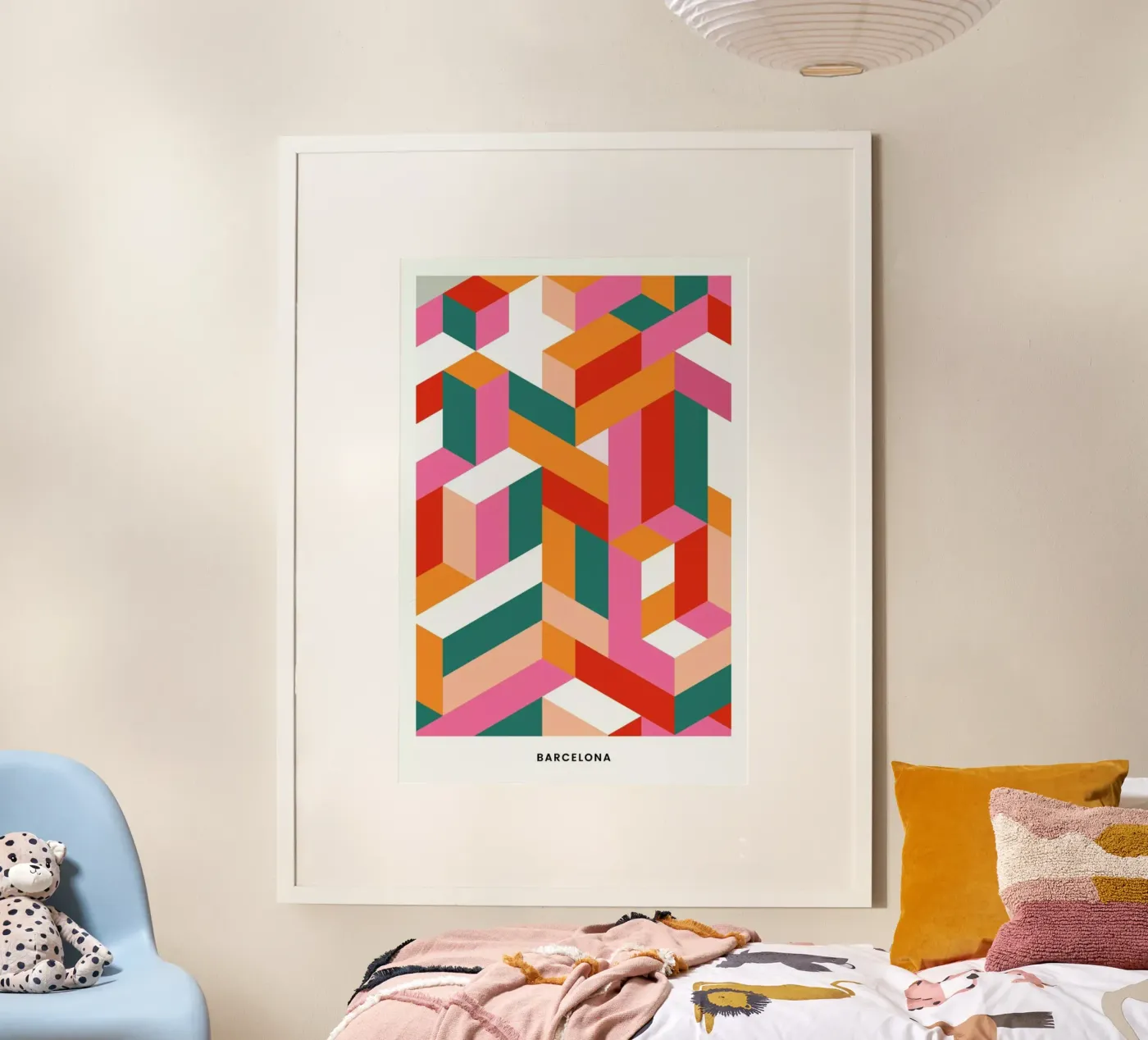 Barcelona poster by daylight design studio