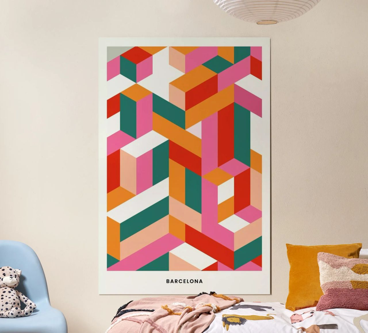 Barcelona Poster von daylight design studio