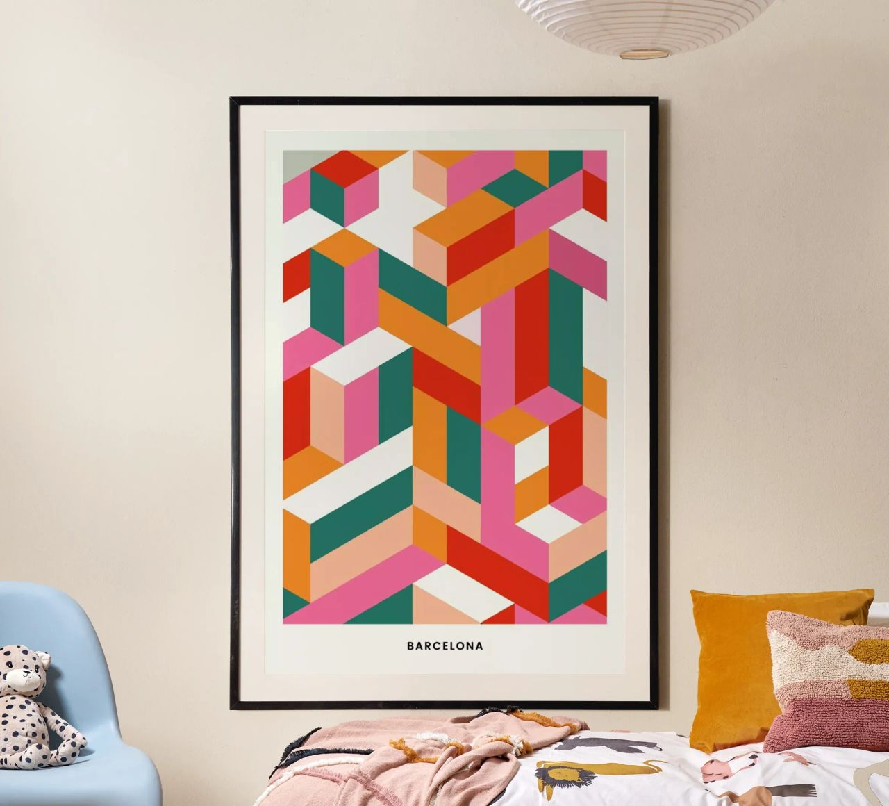 Barcelona Poster von daylight design studio