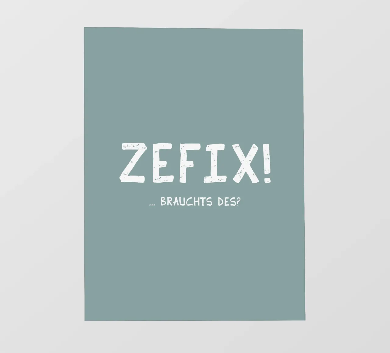 Zefix! telo in pvc da Made in Bavaria