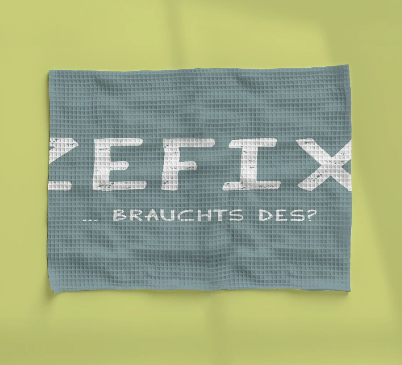 Zefix! canovaccio da cucina da Made in Bavaria