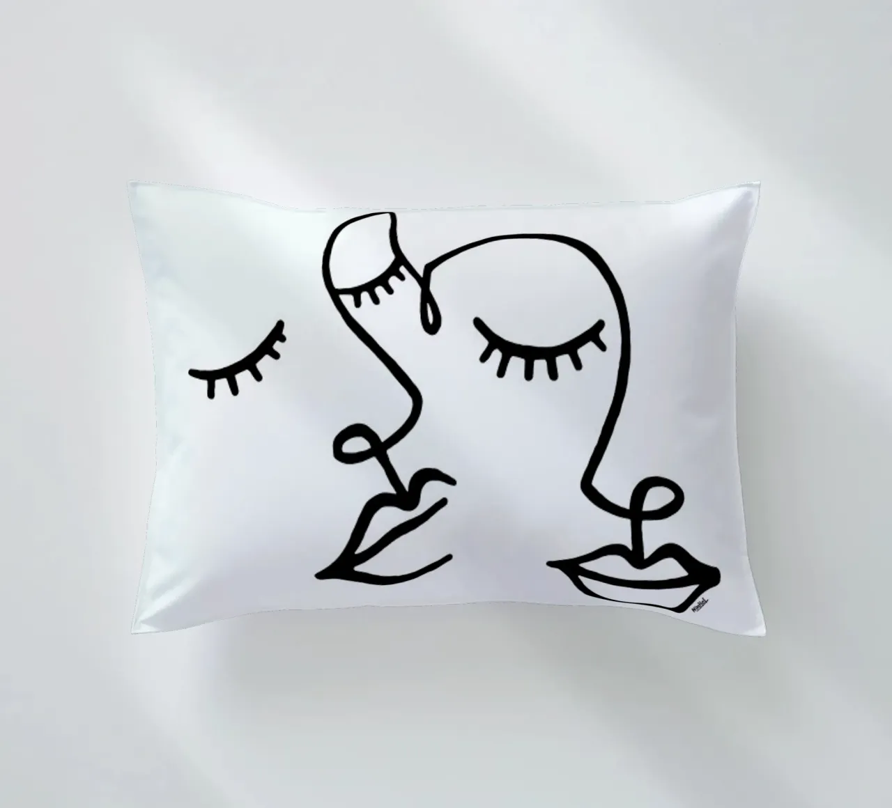 In Couple decorative cushion by Ninhol