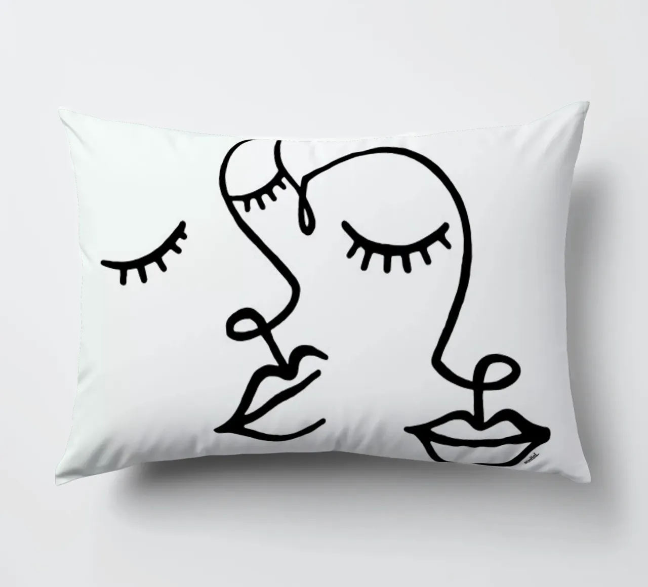 In Couple decorative cushion by Ninhol
