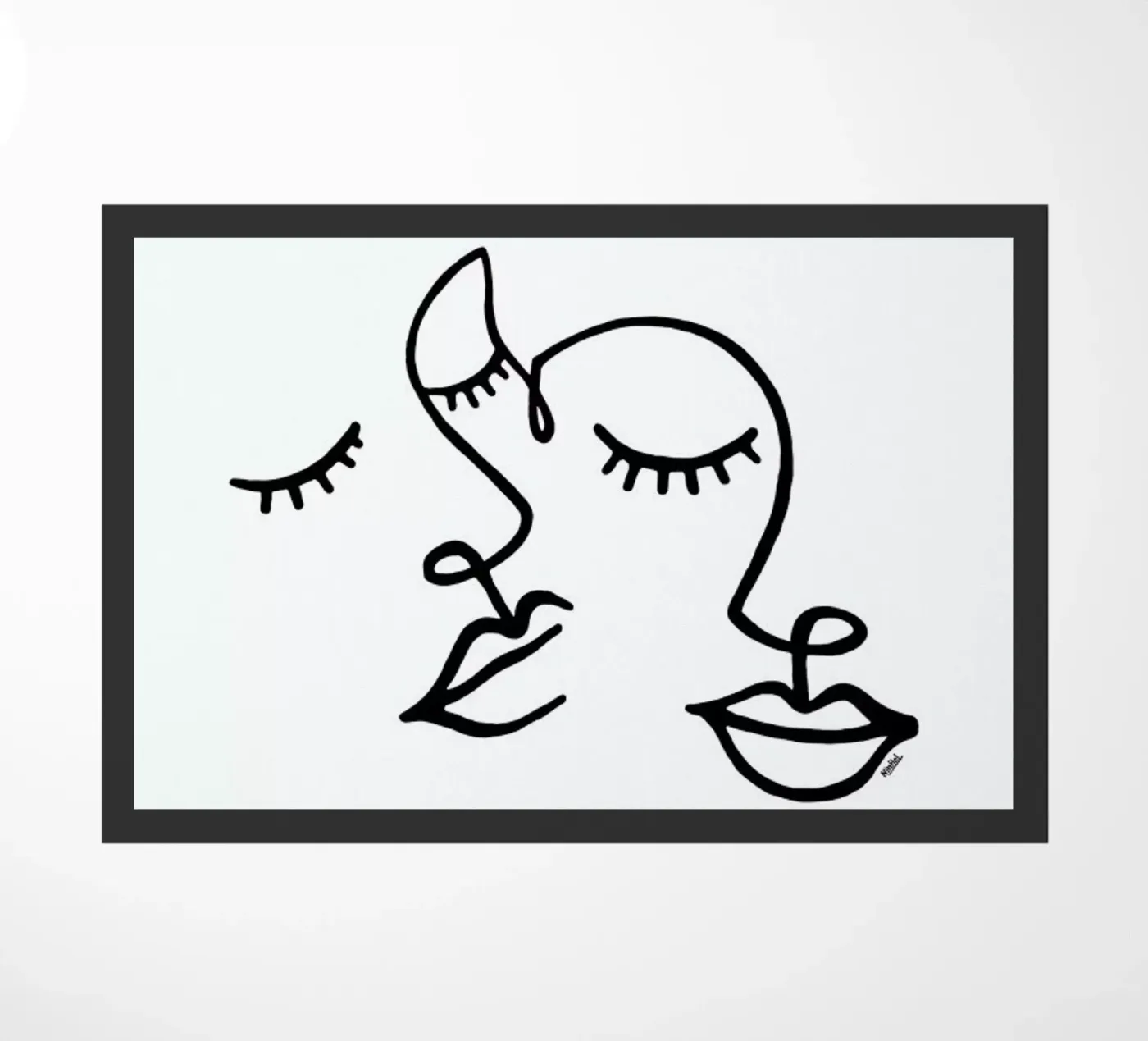 In Couple doormat by Ninhol