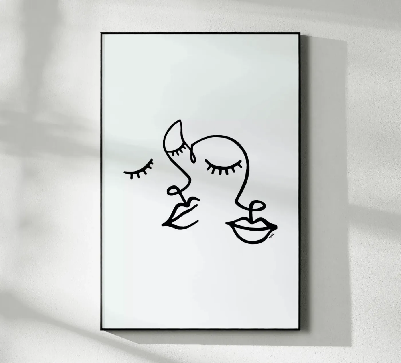 In Couple acrylic glass by Ninhol