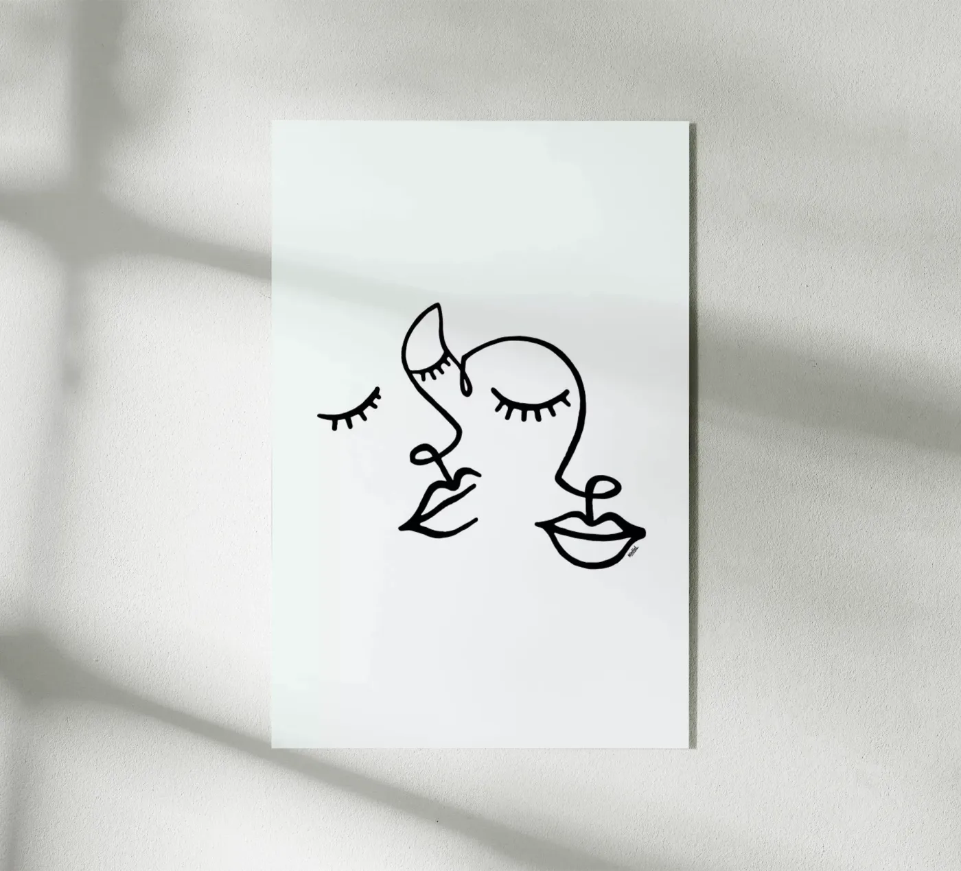 In Couple acrylic glass by Ninhol