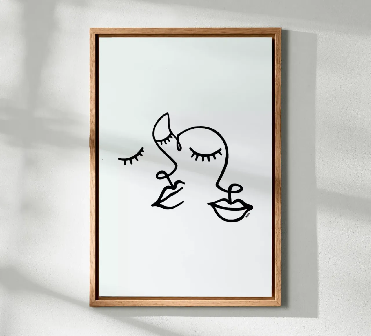 In Couple canvas by Ninhol