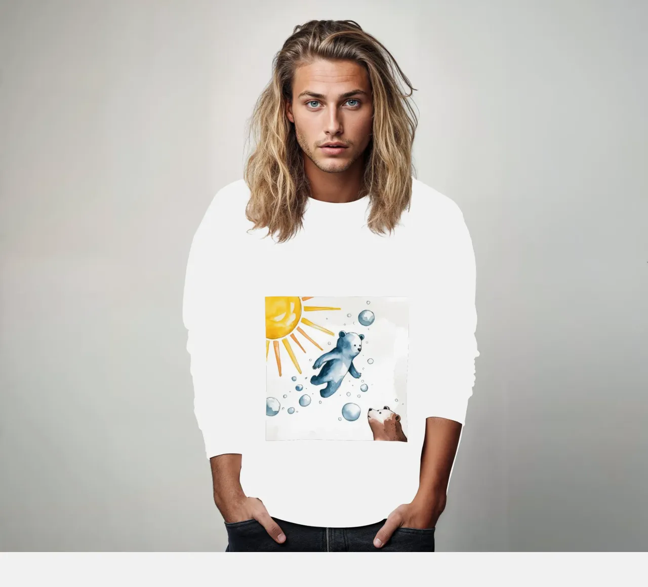 Immersione polare euforica felpa da Timeless Huse