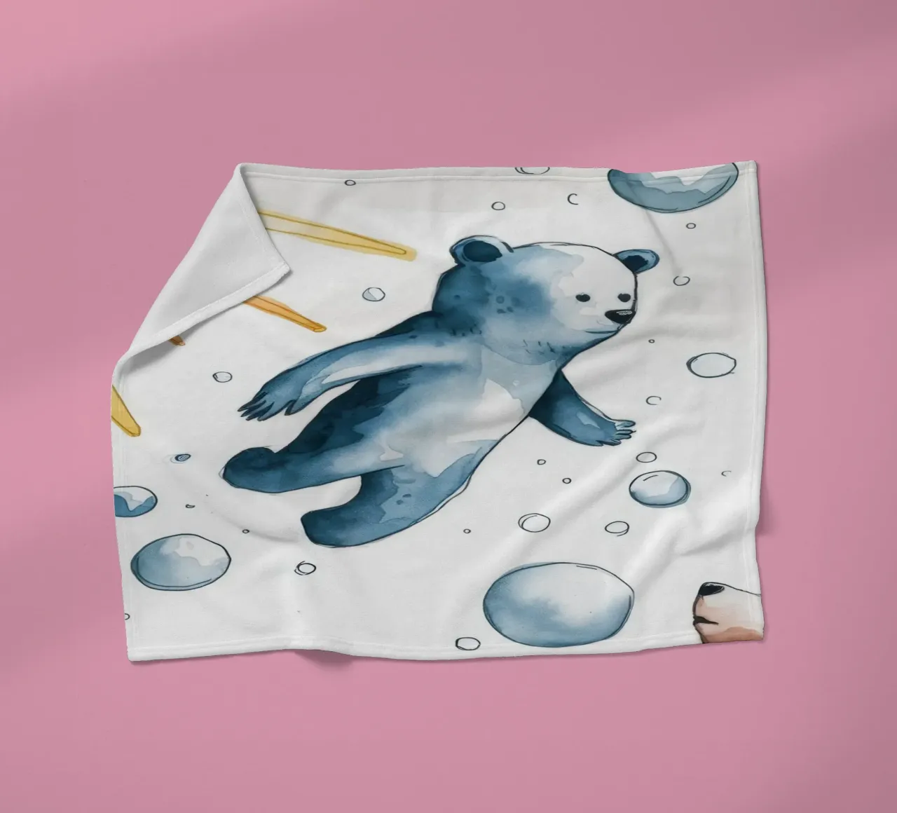 Immersione polare euforica coperta in pile da Timeless Huse