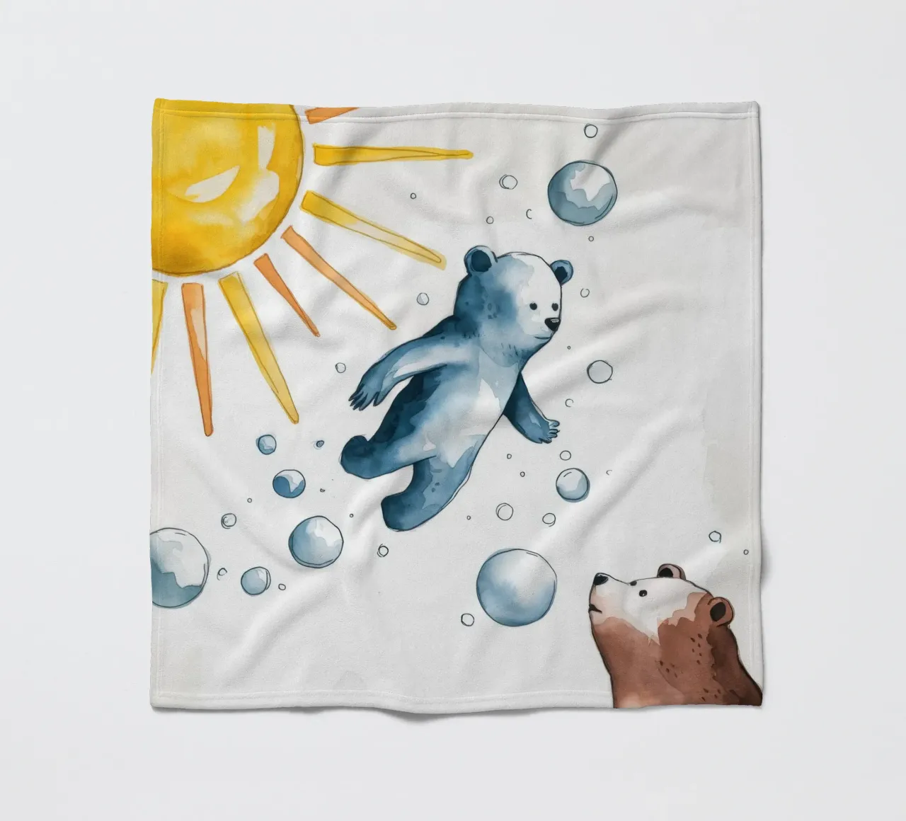 Immersione polare euforica coperta in pile da Timeless Huse