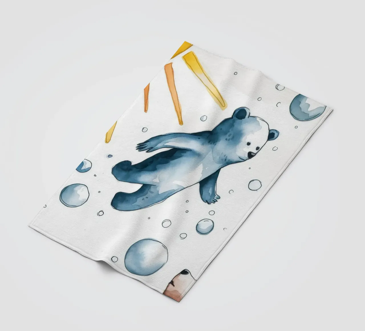 Immersione polare euforica coperta in pile da Timeless Huse