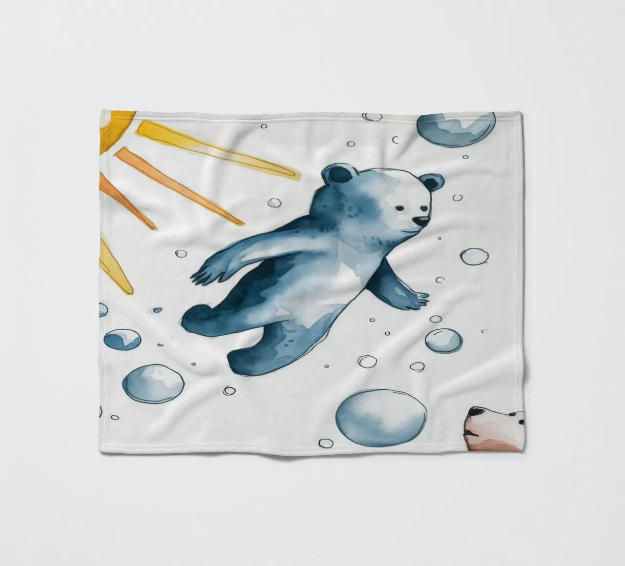 Immersione polare euforica coperta in pile da Timeless Huse